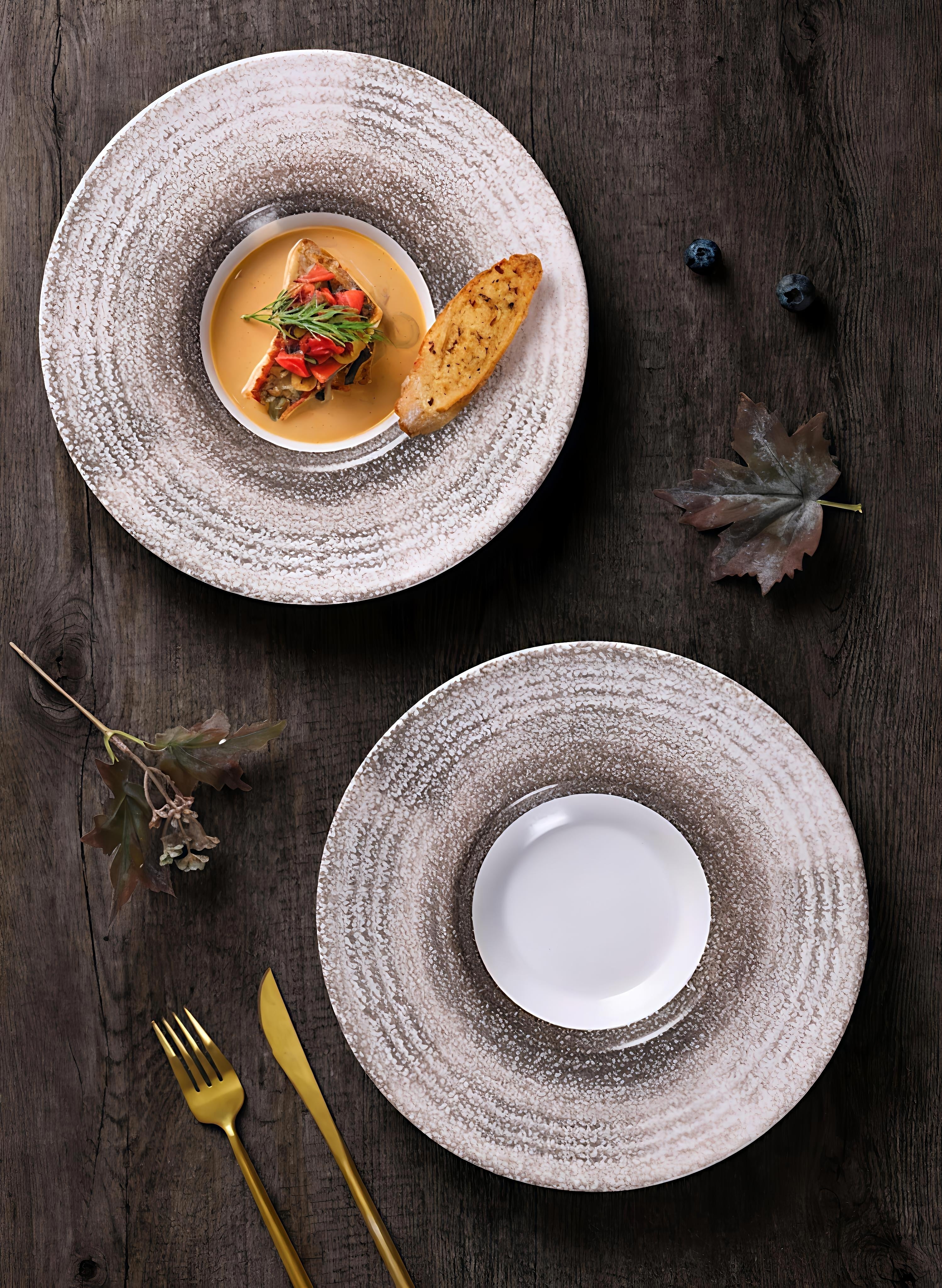 Frosted Melamine Tableware