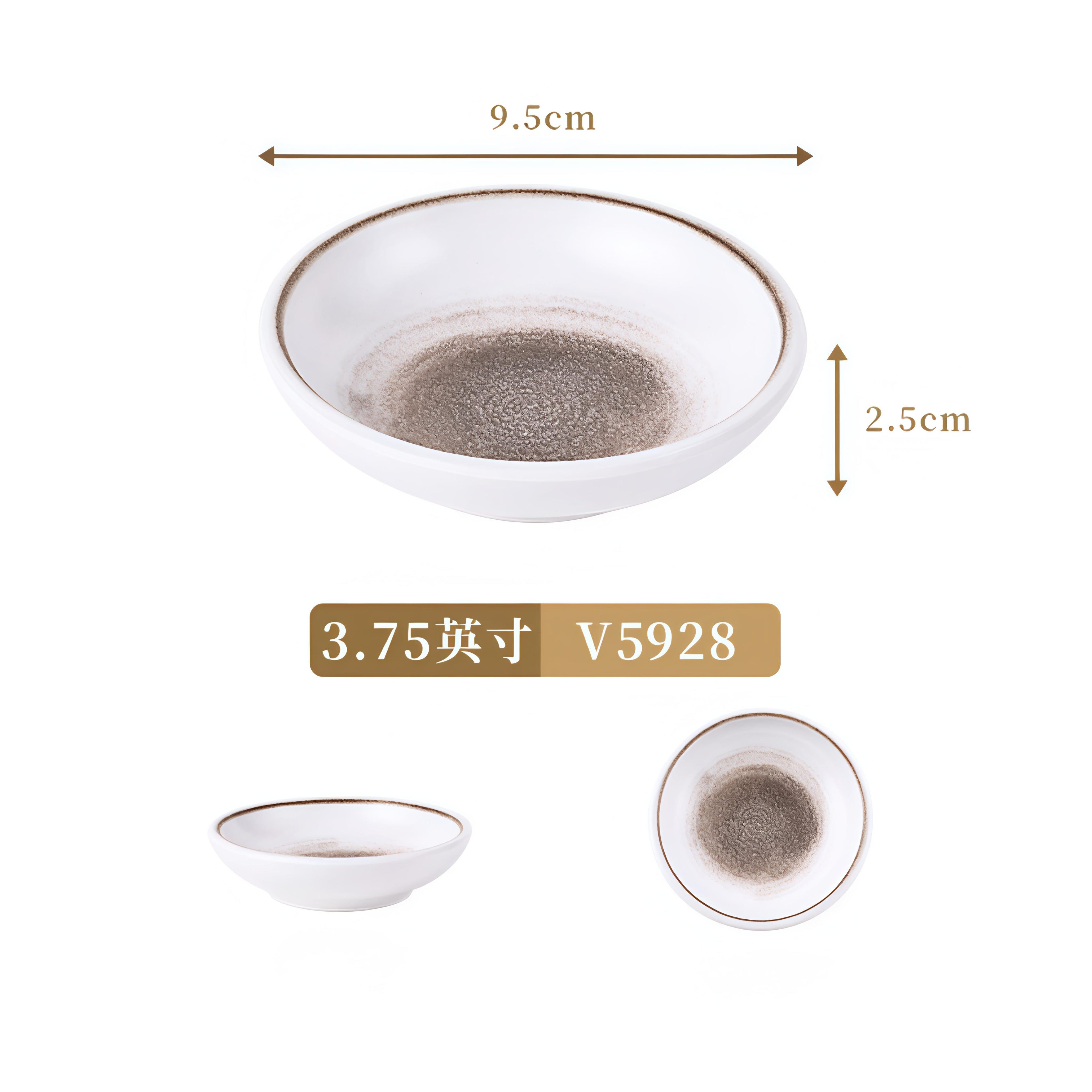 Frosted Melamine Tableware