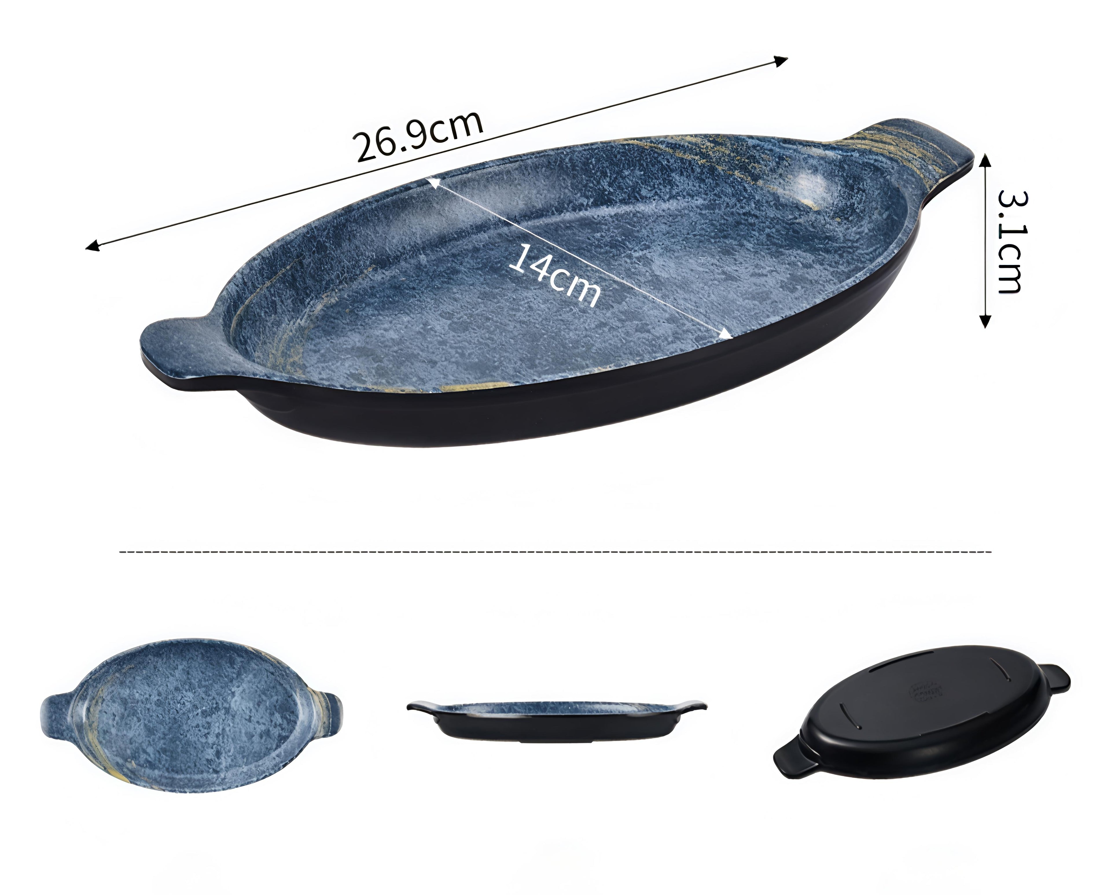 Bluestone Gold Melamine Tableware