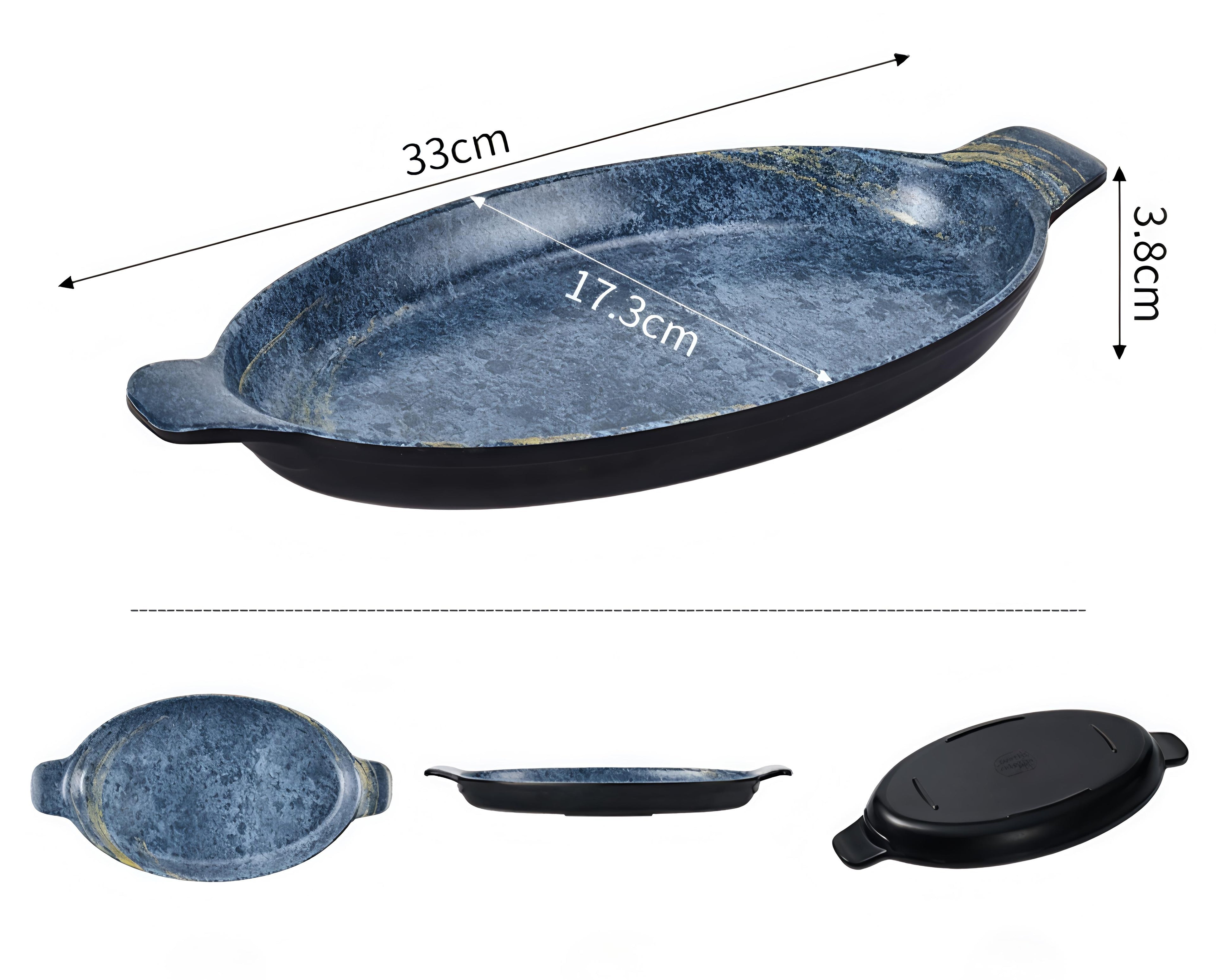 Bluestone Gold Melamine Tableware