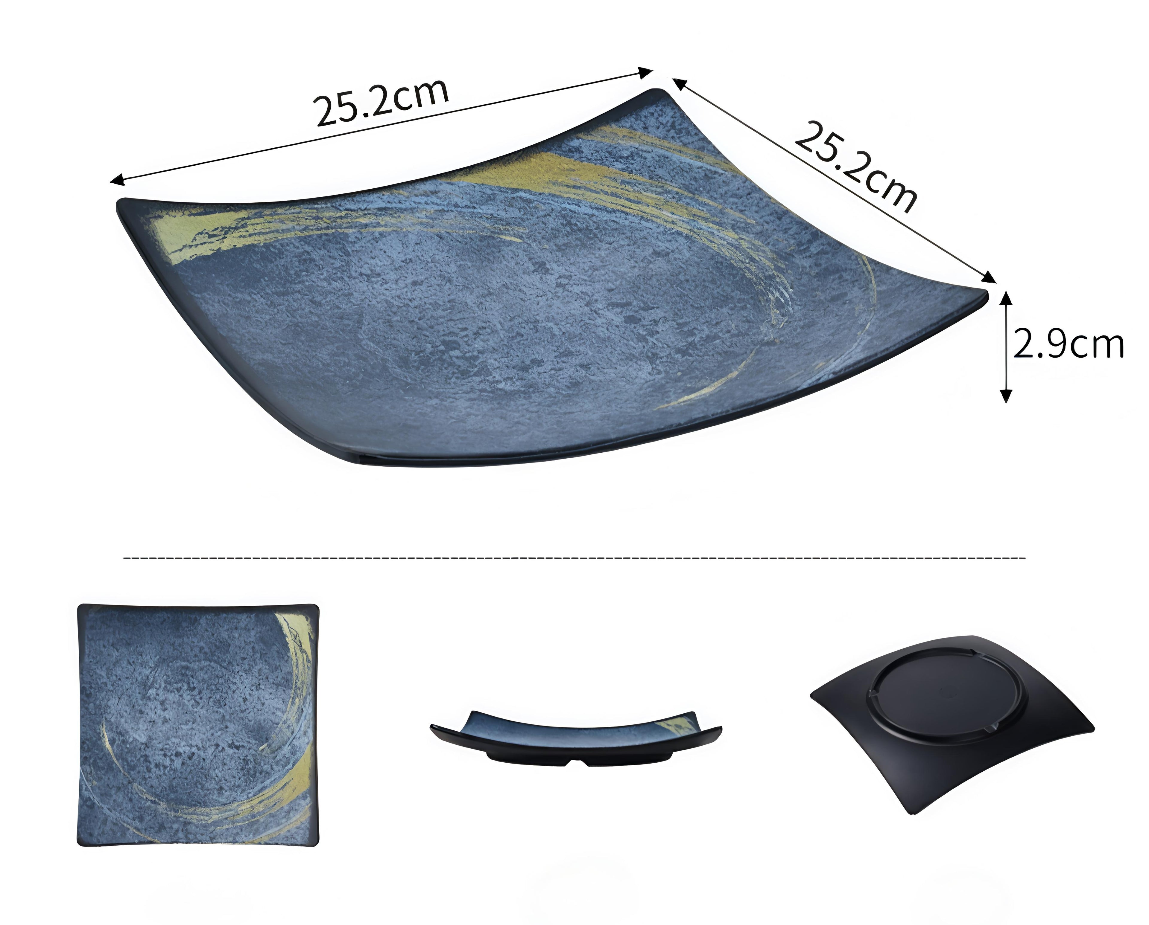 Bluestone Gold Melamine Tableware