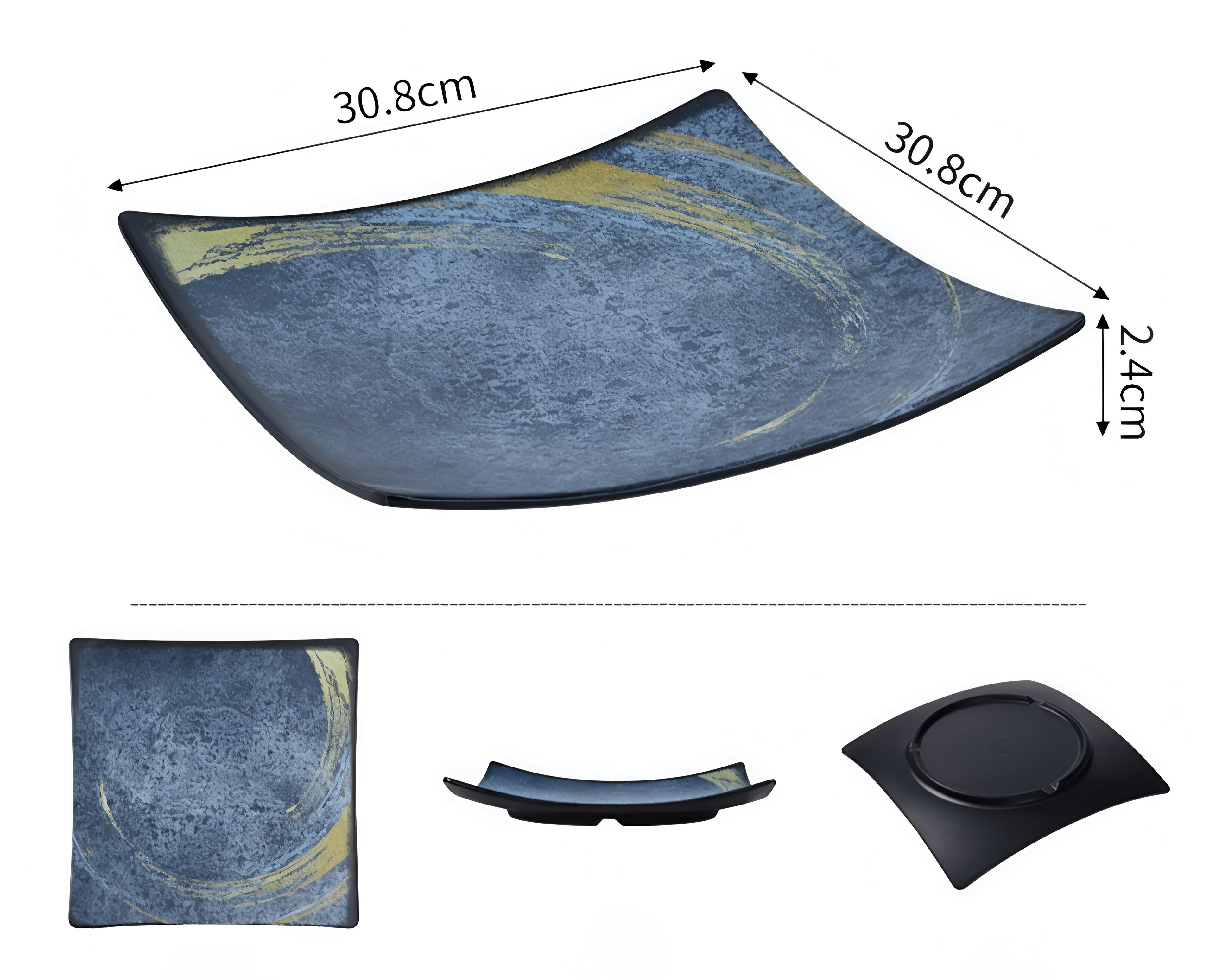 Bluestone Gold Melamine Tableware