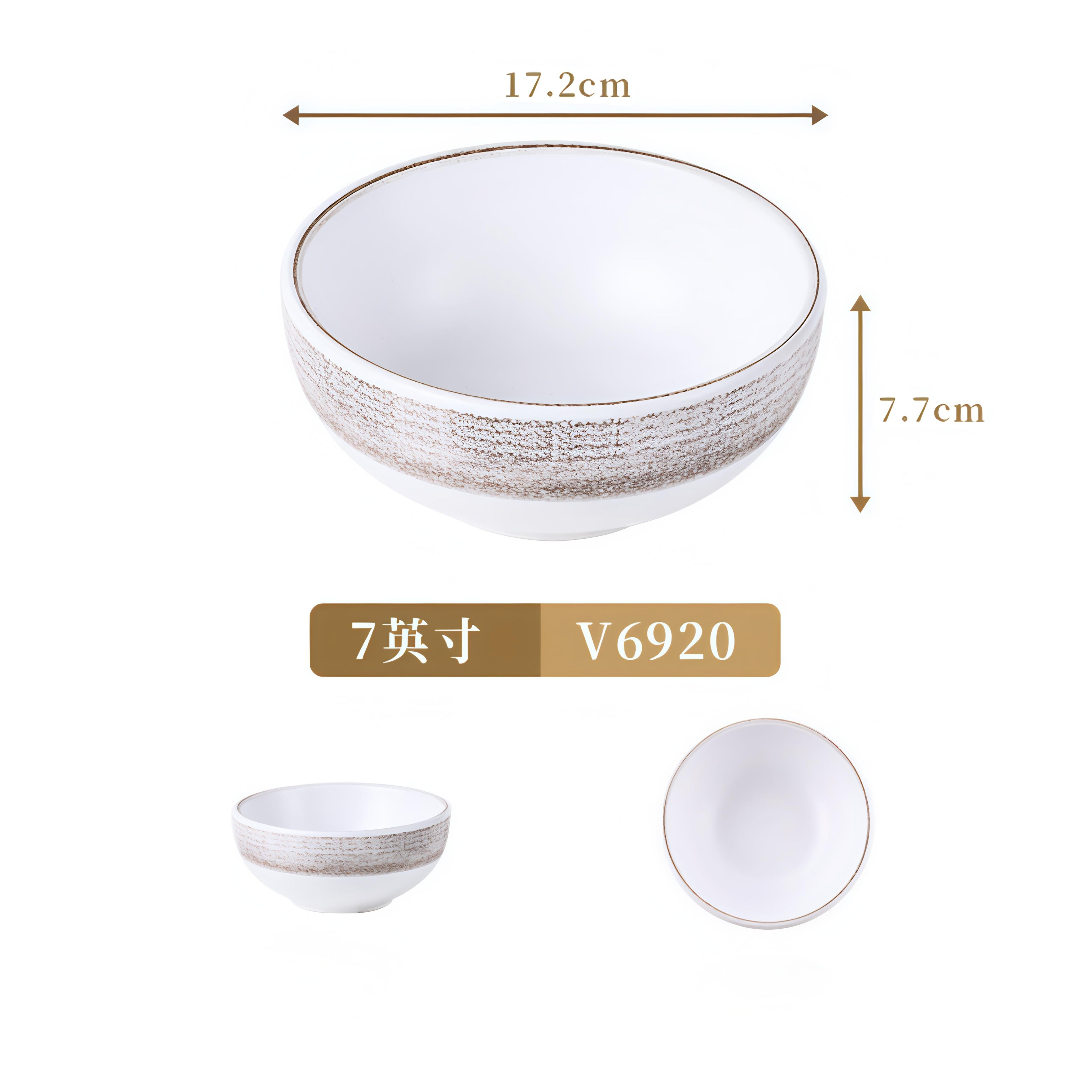 Frosted Melamine Tableware