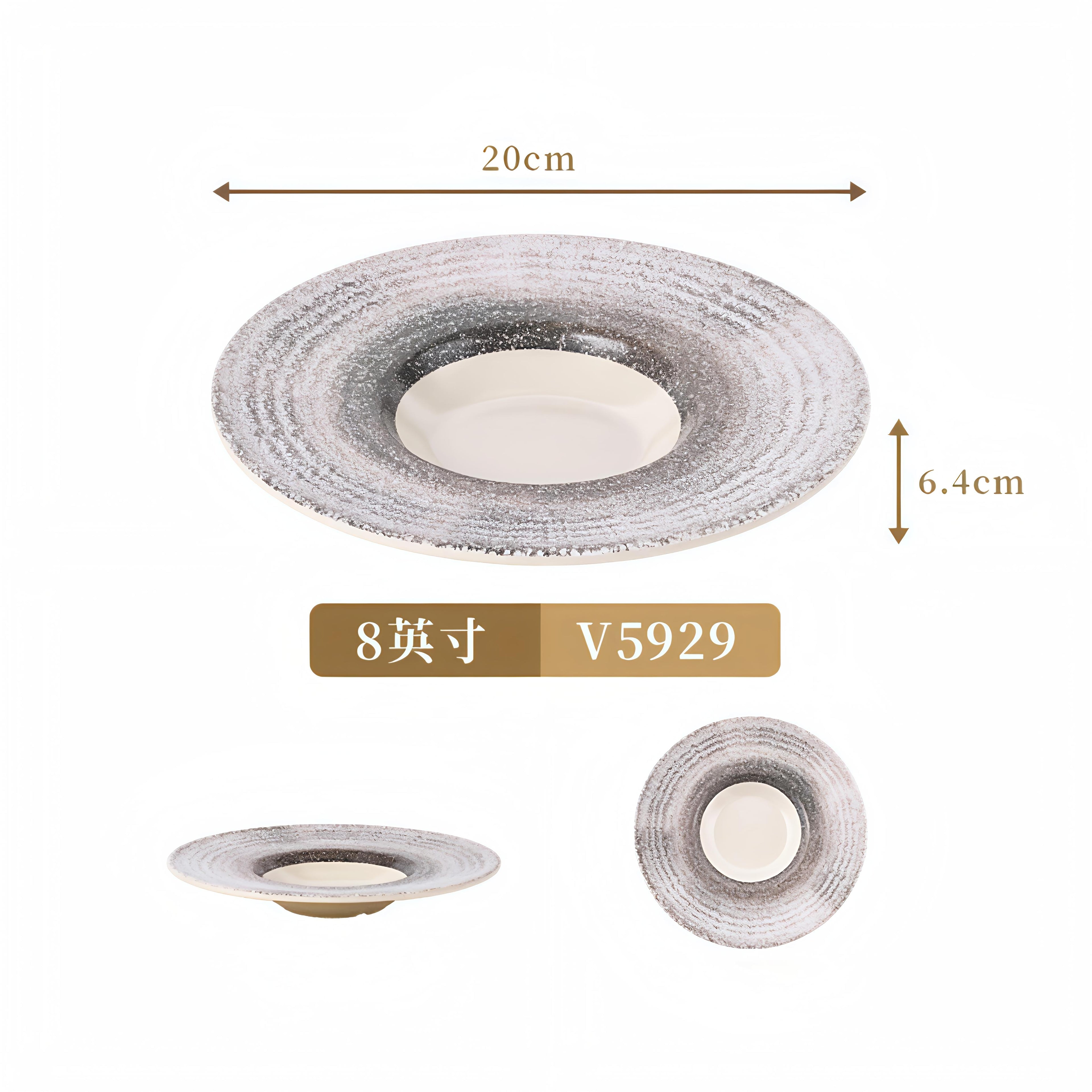 Frosted Melamine Tableware