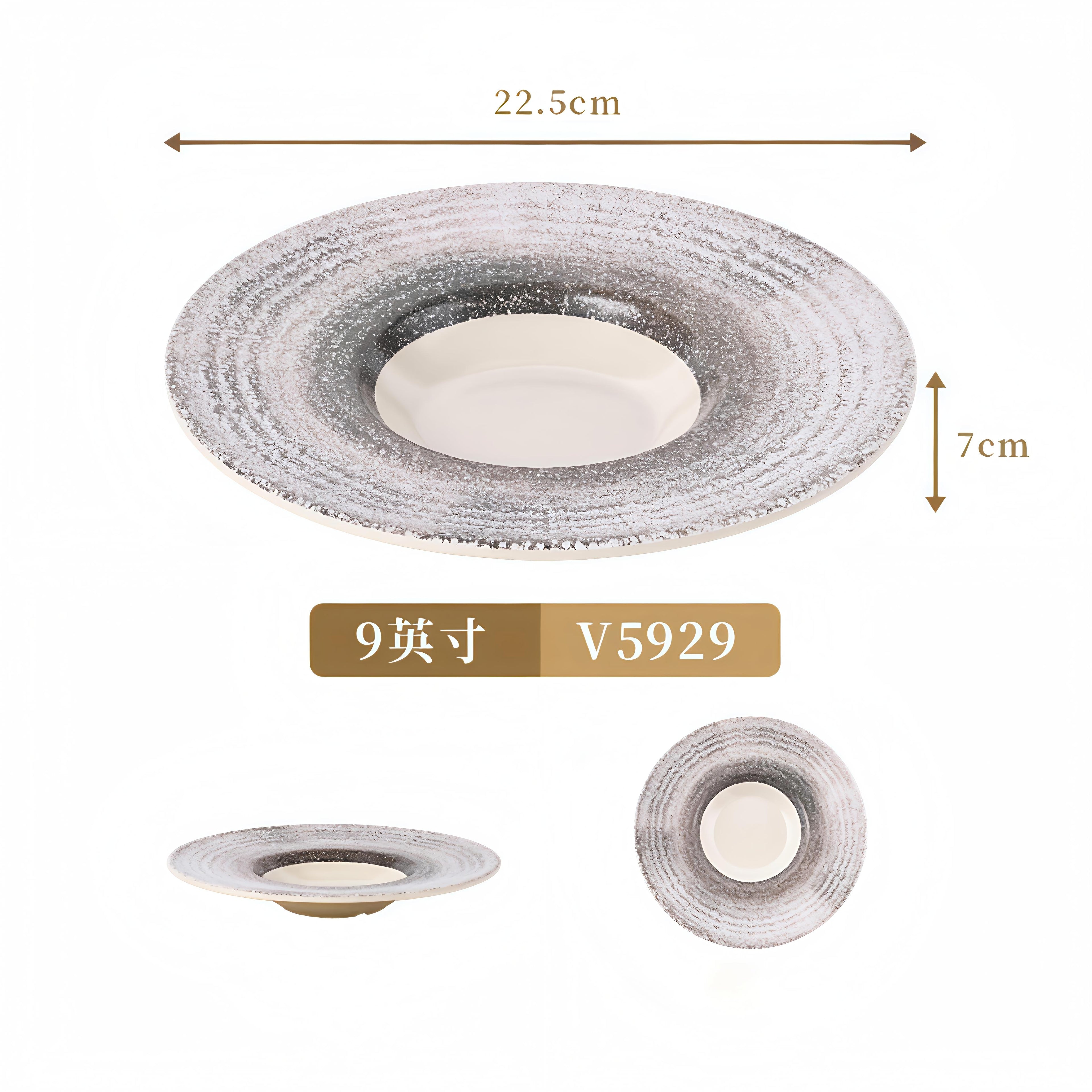 Frosted Melamine Tableware