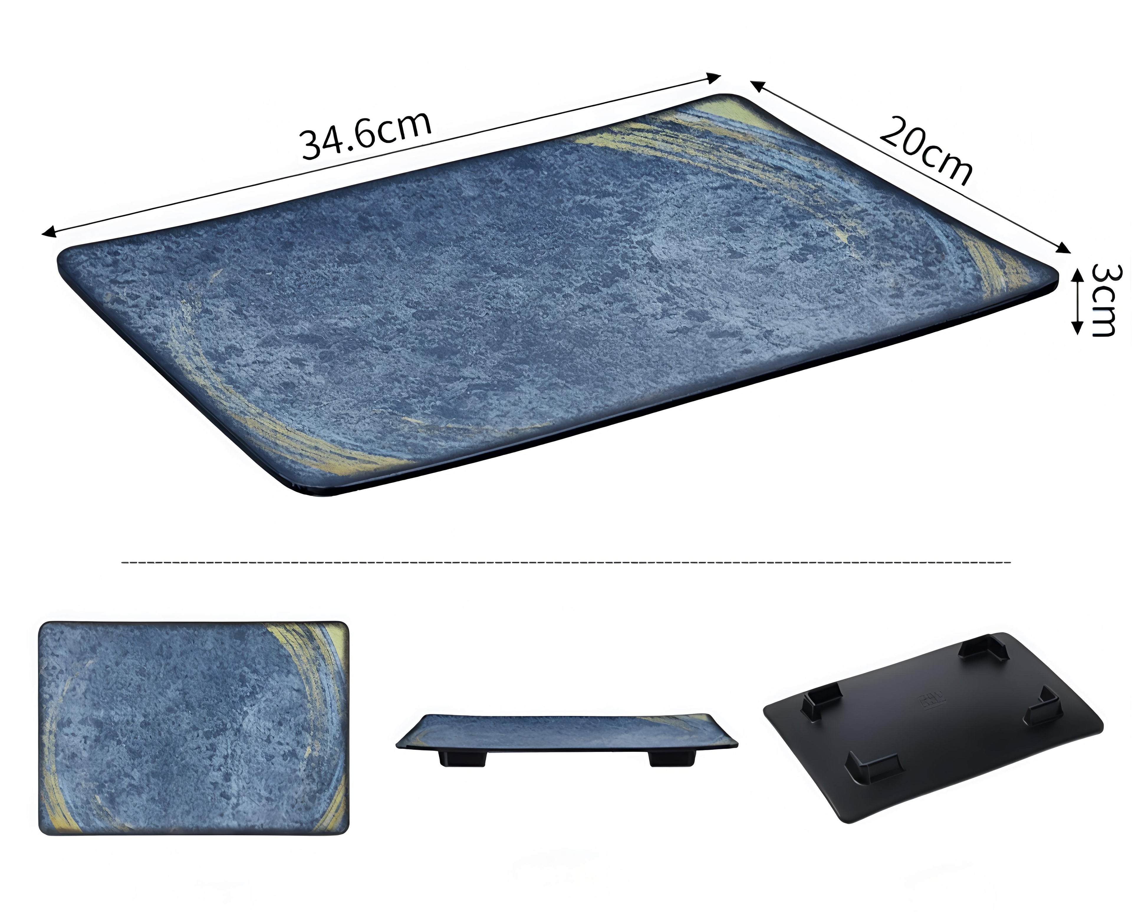 Bluestone Gold Melamine Tableware