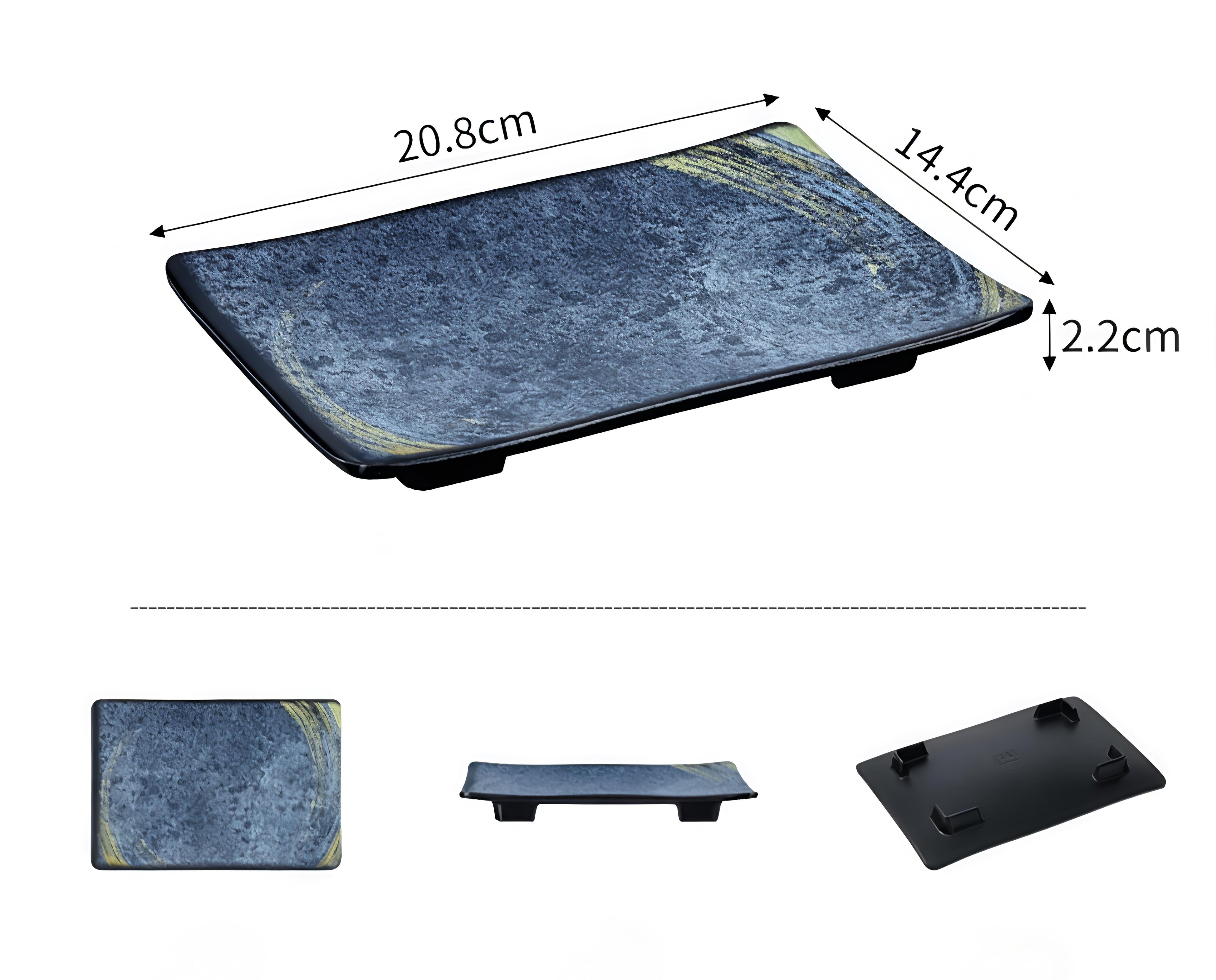Bluestone Gold Melamine Tableware