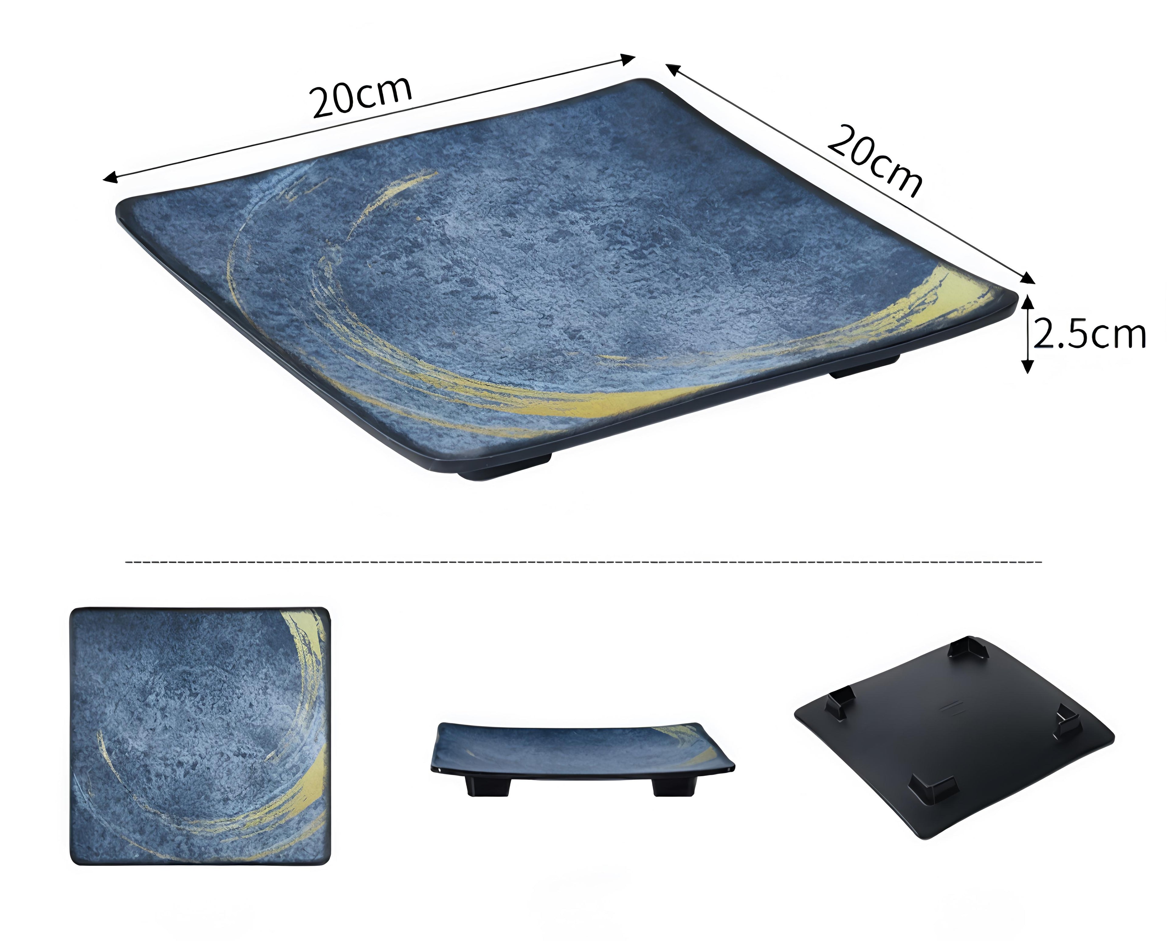 Bluestone Gold Melamine Tableware