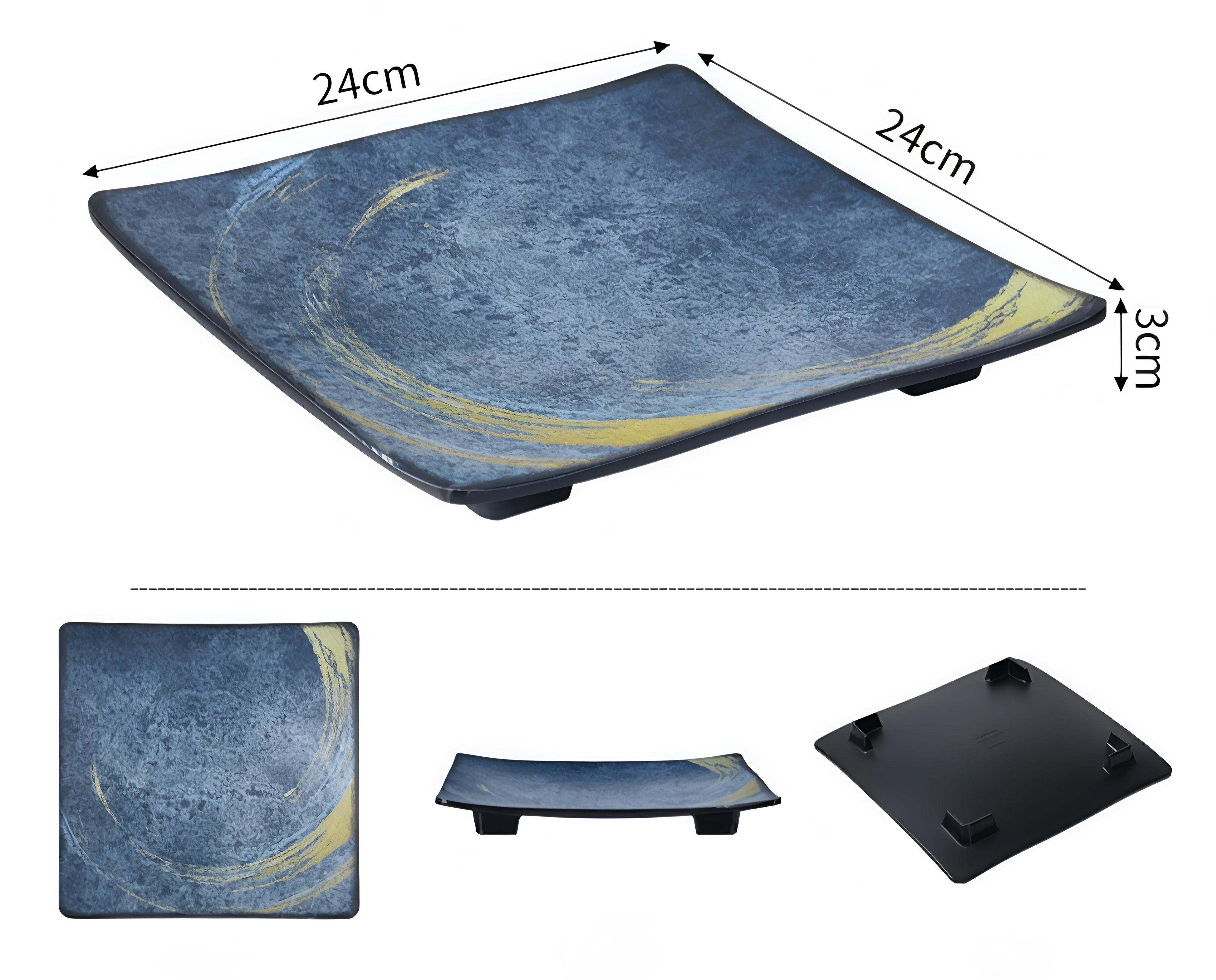 Bluestone Gold Melamine Tableware